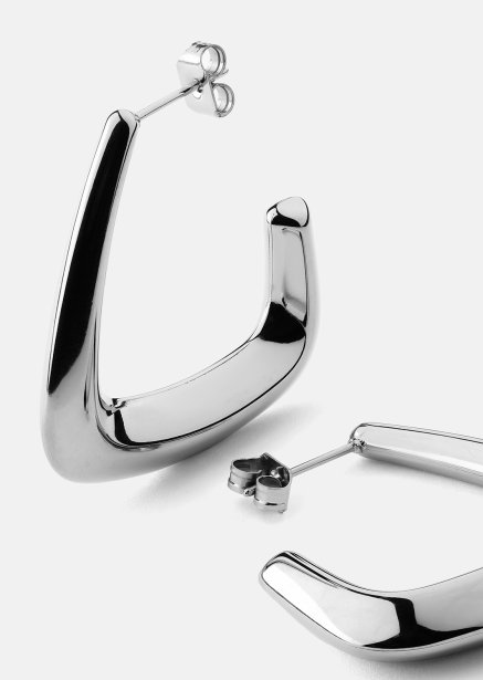 Korvakorut Bold Curve – Hopeoitut