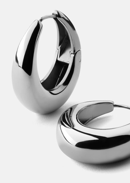 Korvakorut Bold Curve – Hopeoitut