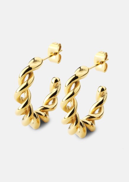 Korvakoru Twist of Gold - 18k Kullattu