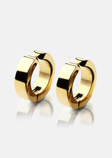 Korvakoru Petite Hoop - 18k Kullattu