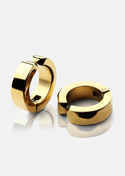 Korvakoru Petite Hoop - 18k Kullattu