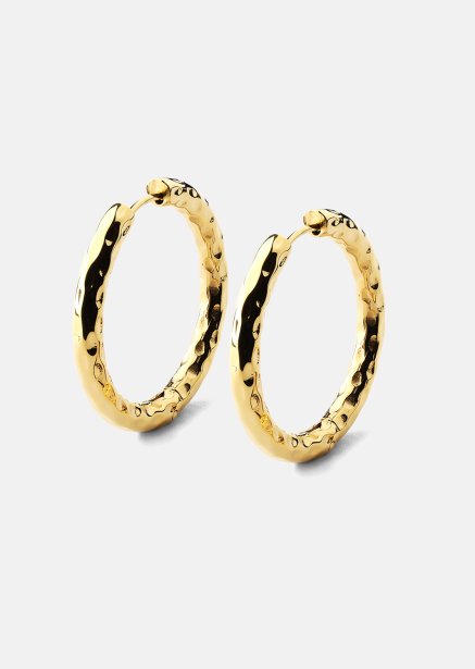 Korvakoru Everyday Hoops - 18k Kullattu