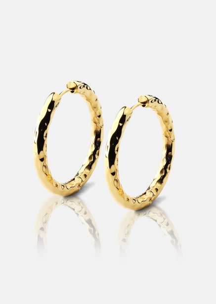 Korvakoru Everyday Hoops - 18k Kullattu