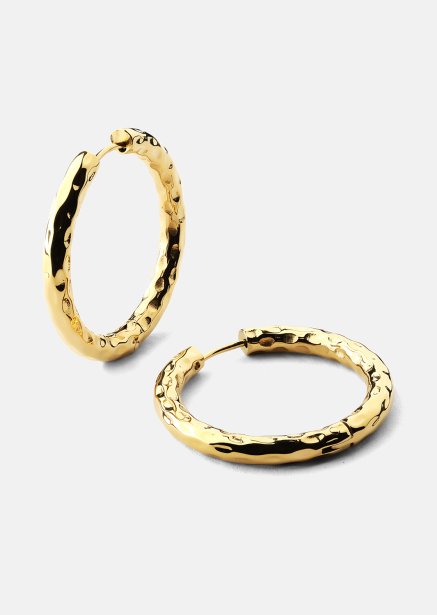 Korvakoru Everyday Hoops - 18k Kullattu
