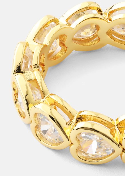 Sormus Heartfelt Love - 18k Kullattu