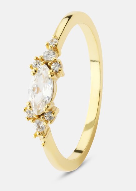 Elysia Sormus - 18k Kullattu