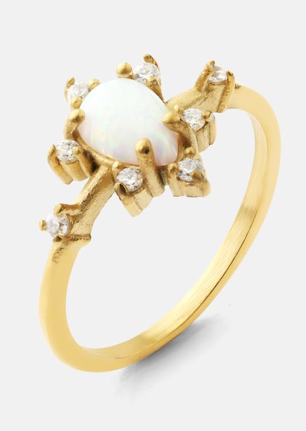 Sormus Gold Aurora - 18k kultapäällysteinen
