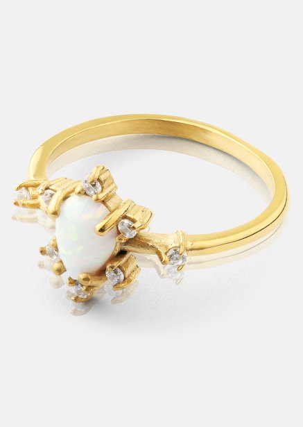 Sormus Gold Aurora - 18k kultapäällysteinen