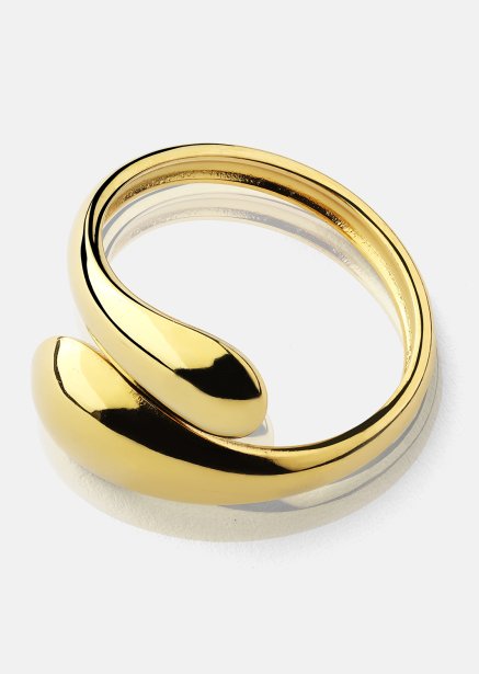 Sormus Bold Drops - 18k kultapäällysteinen