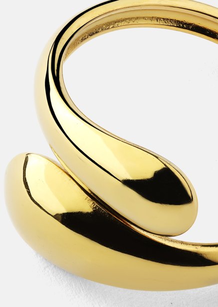 Sormus Bold Drops - 18k kultapäällysteinen