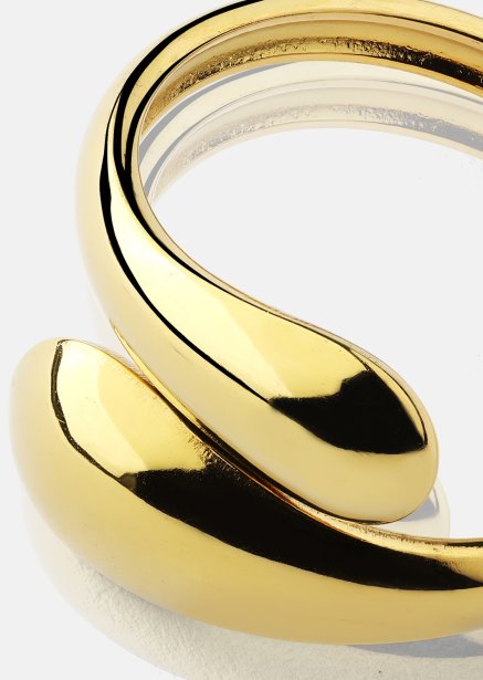 Sormus Bold Drops - 18k kultapäällysteinen