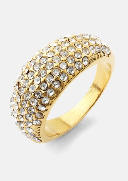 Stella Glimmer Sormus - 18k Kullattu