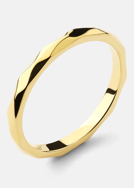 Sormus Facet Gleam - 18k Kullattu