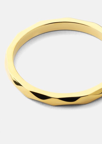 Sormus Facet Gleam - 18k Kullattu