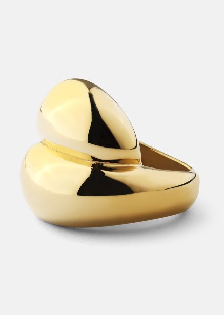 Sormus Bold Flow - 18k Kullattu