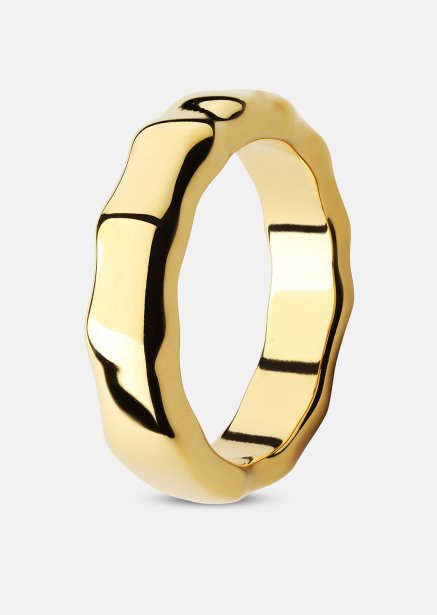 Sormus Sculpted Flow - 18k Kullattu