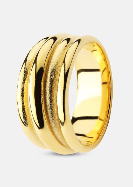 Sormus Aurora Bold - 18K Kullattu