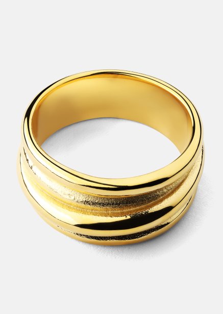 Sormus Aurora Bold - 18K Kullattu