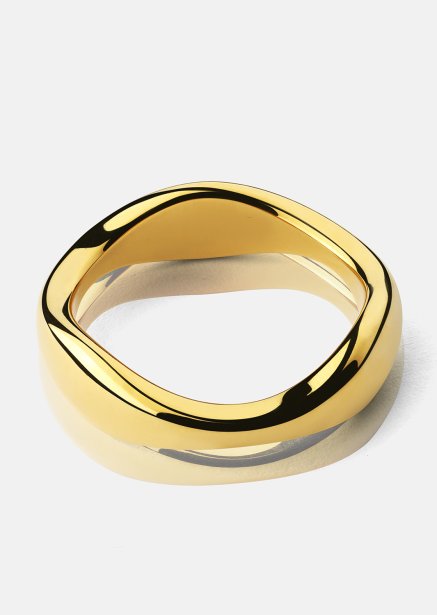 Sormus Organic Curve - 18k Kullattu