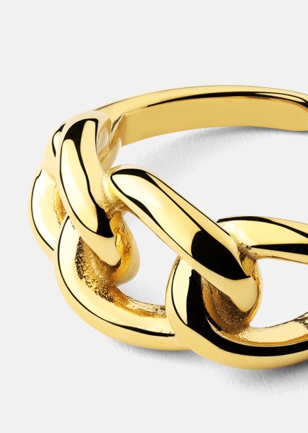 Sormus Golden Link - 18K Kullattu