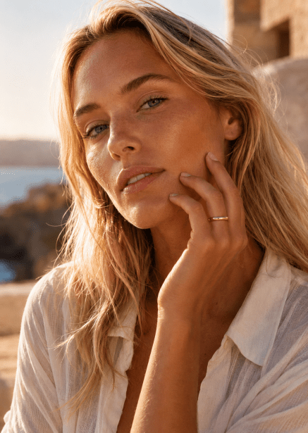 Sormus Halo - 18k Kullattu