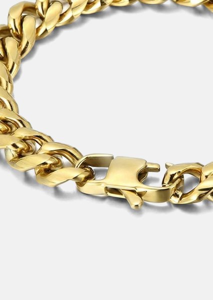 Rannekoru Titan Link - 18k Kullattu