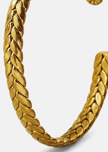 Rannekoru Valor Weave - 18k Kullattu