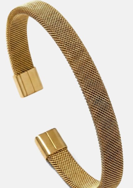 Rannekoru Valor Mesh - 18k Kullattu