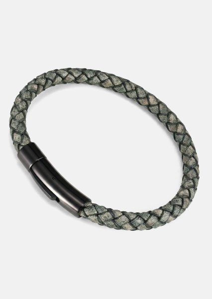 Nahkarannekoru Talon Weave