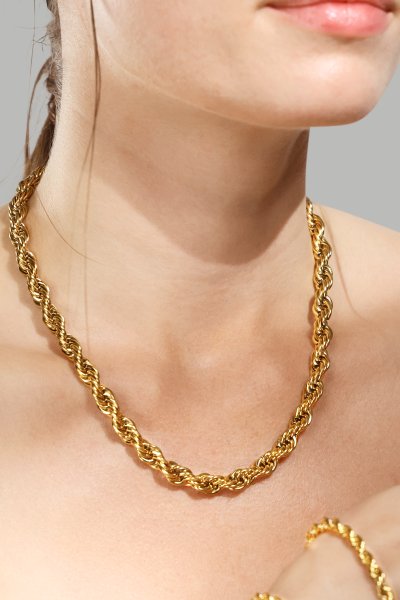 Kaulakoru Cordell – 18k Kullattu