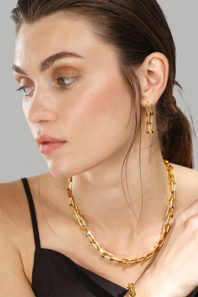 Korvakorut Link Luxe – 18k Kullatut