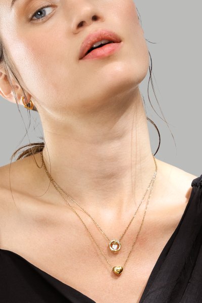 Kaulakoru Heart of Gold – 18k Kullattu