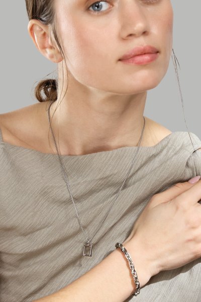 Rannekoru Bold Chain – Hopeoitu