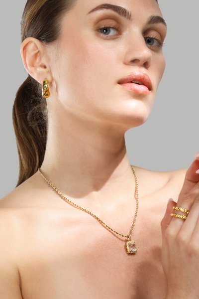 Sormus Duo - 18K Kullattu