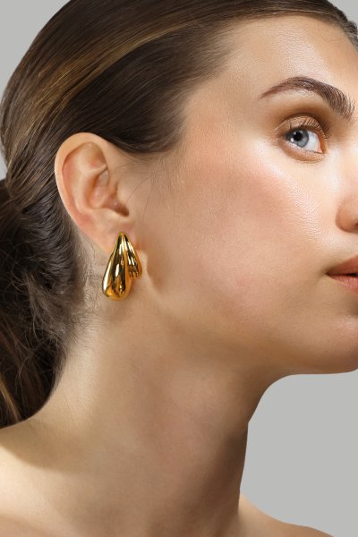 Korvakorut Gilded Drop – 18k Kullatut