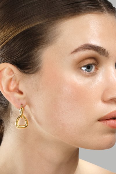 Korvakorut Elegant Drop – 18k Kullatut