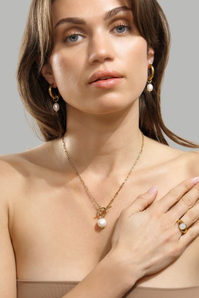Sormus Isolde - 18k Kullattu