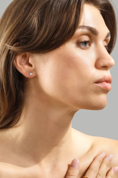 Sormus Clarity - 18k Kullattu