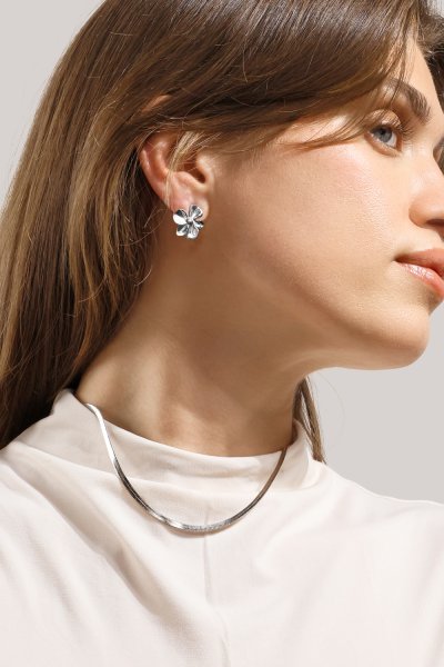 Florabella Korvakorut - Silver Plated