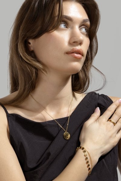 Sormus Aurora Gold - 18k Kullattu