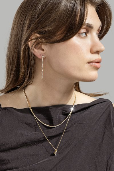 Sormus Pearl Scylla - 18k Kullattu