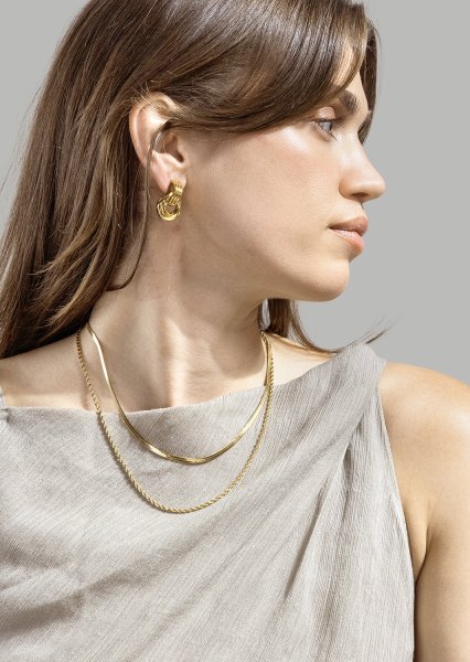 Korvakoru Unity Loop - 18k Gold Plated