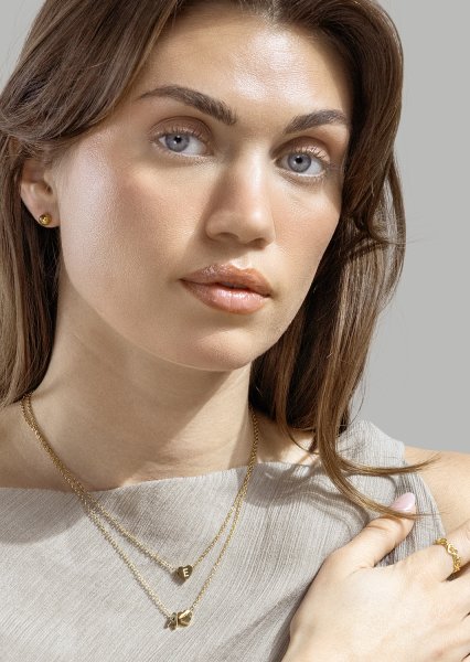 Timeless Orb Earrings - 18k Kullatut