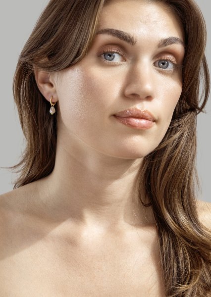 Pearl Charm Korvakorut – 18k Kullatut