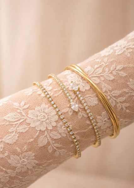 Golden Grace - 18k Kullattu