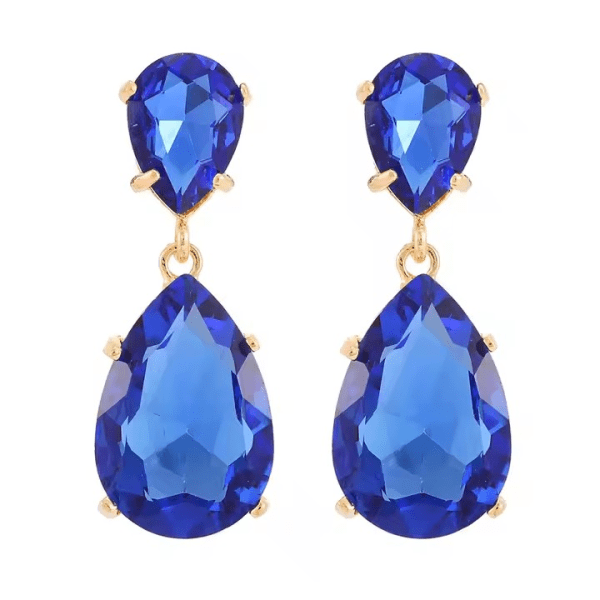 Azulora Blue Korvakorut – 18k Kullatut