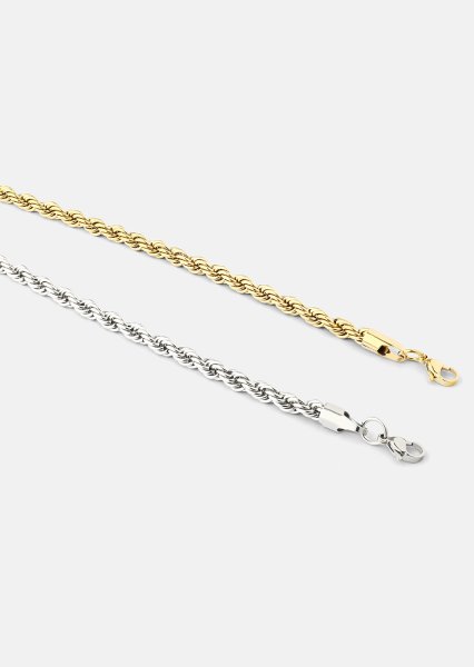 Rannekoru Twisted Link- 18k Kullattu