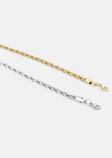 Rannekoru Twisted Link- Silver Plated