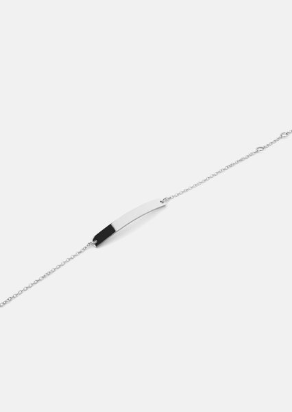 Rannekoru Sleek Elegance - Hopeoitu