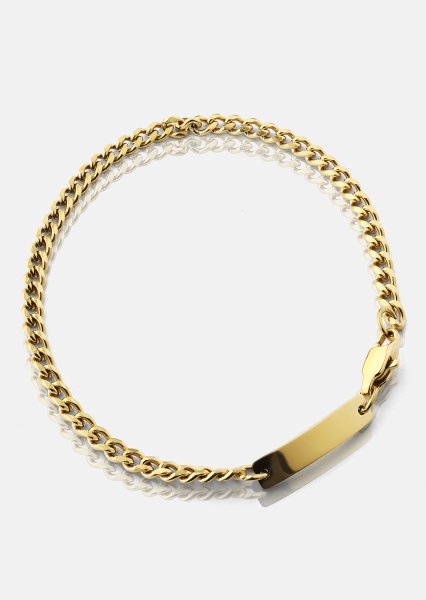 Rannekoru Vanguard Chain - 18k Kullattu